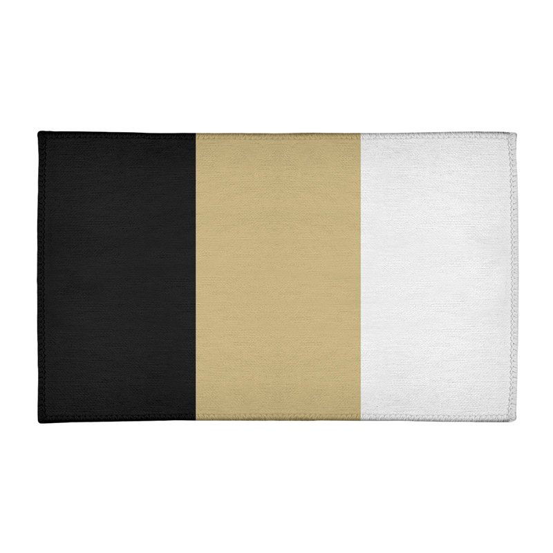 Tapis doré/noir, Rectangle 2 pi x 3 pi