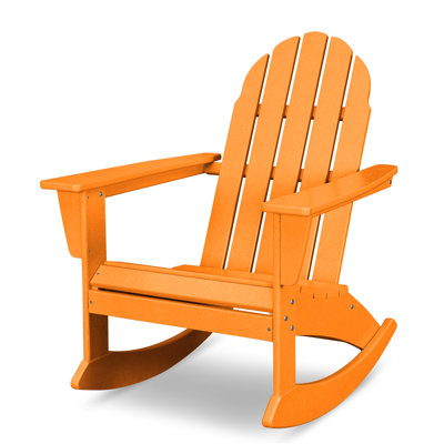 POLYWOOD® Vineyard Rocking Adirondack Chair