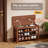 100% Solid Wood Front Door Shoe Rack