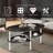 Siguna Glass Top Coffee Table-1125037318