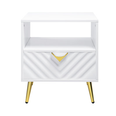 Table de bout avec rangement Heusain