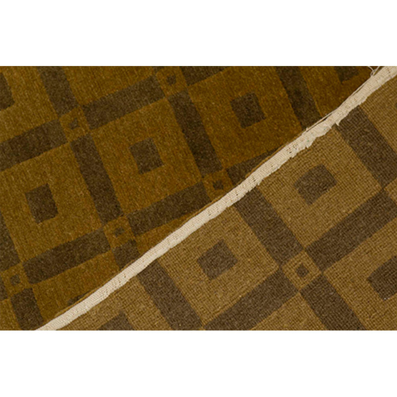 Hand-Knotted High-Quality Brown Area Rug