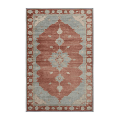 Machine Washable Overdyed Gray Area Rug