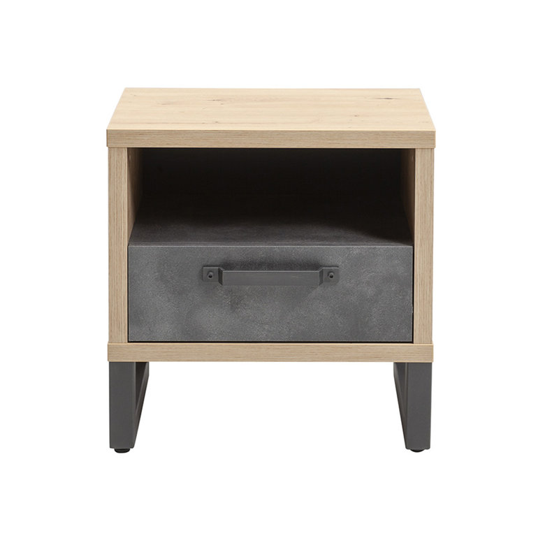 Lafabrica 52cm W Manufactured Wood Bedside Table