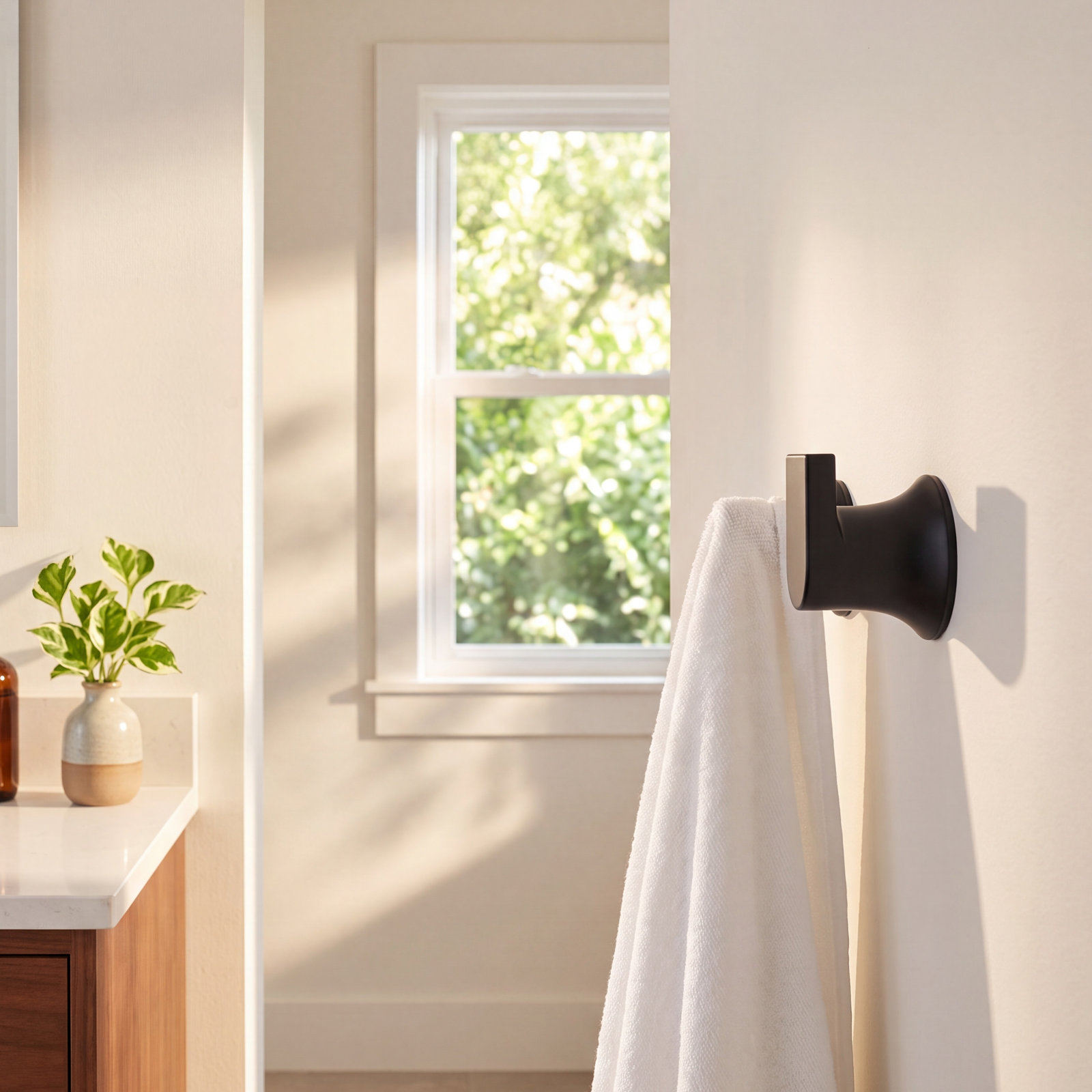 Genta Robe Hook, Matte Black