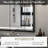 Bathroom Vanity Mirror Framed Led Bathroom Mirror Rectangle Lighted Wall Mounted Mirror Anti-Fog Dimmable 3 Frontlit (Horizontal/Vertical)-915069758-915069759