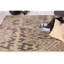 Tapis en laine et viscose à motif abstrait ikat Donk-23286675