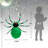 Freestanding Halloween Spiders Inflatable Outdoor Decoration
