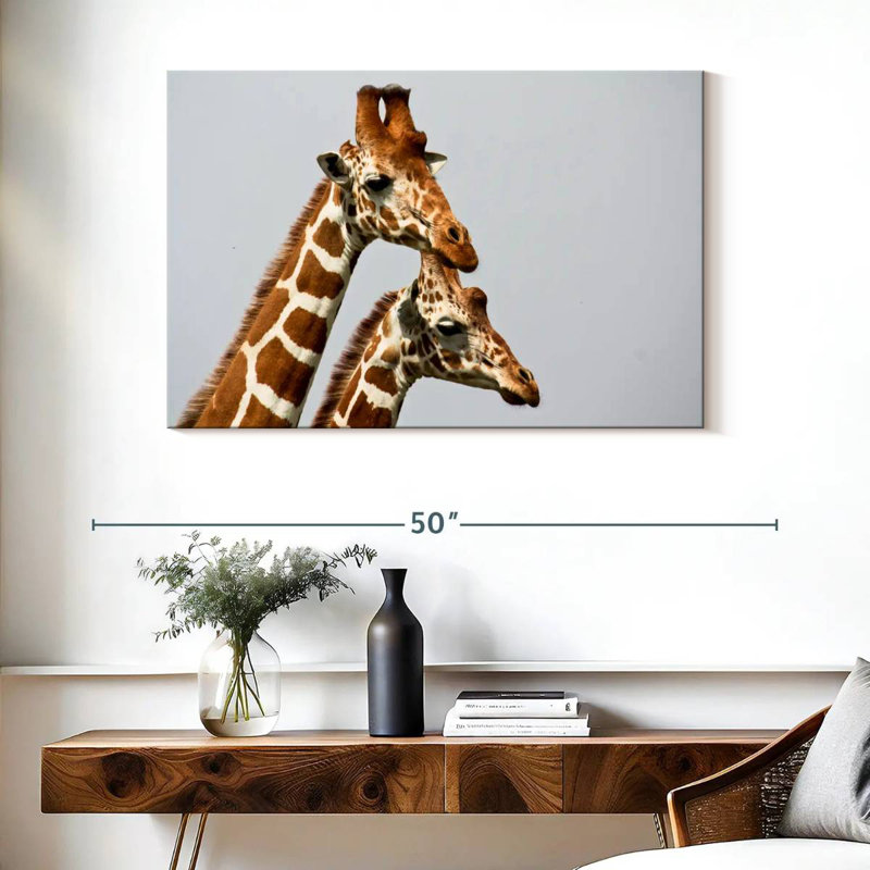 Somali Giraffes, H 26 po x l 39 po