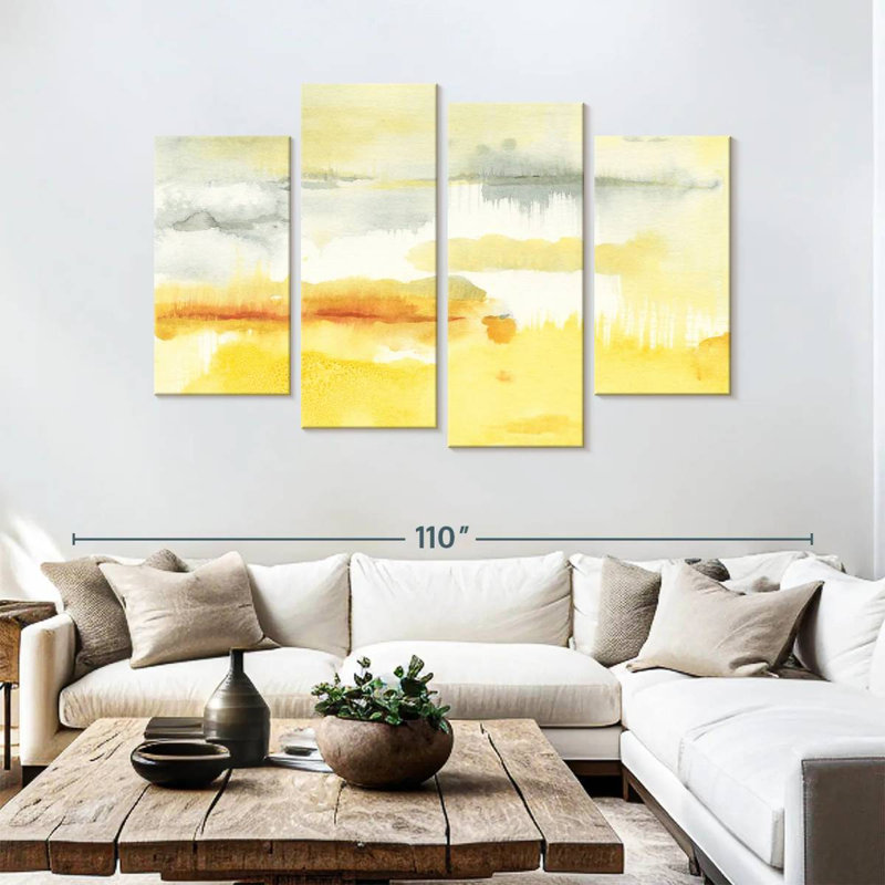 Avery Saffron, 54" H x 84" W