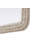 Arch Cornhusk Mirror in Linen White-108455470