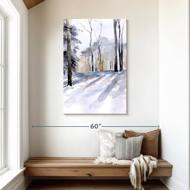 Alvord Winter Light I, 45" H x 30" W