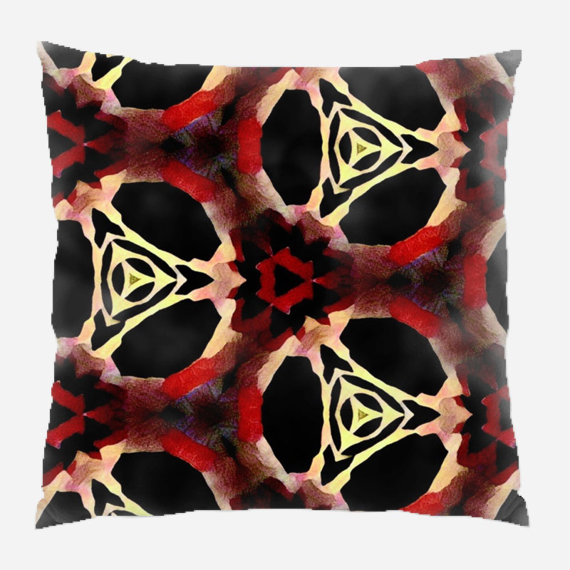 Coussin décoratif géométrique