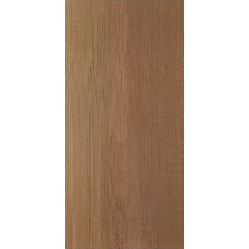 Queue de chevron lisse Crestline, Cèdre rouge de l'Ouest, H 12 po x l 24 po x P 5,5 po