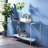 48'' Glass Top Console Table