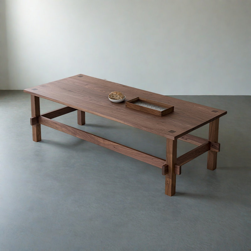 Simple modern rectangular coffee table