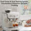 Semi-Automatic Espresso Machine with Built-in Grinder