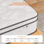 Matelas hybride en mousse à mémoire de forme moyenne 8 po / 10 po / 12 po, dans une boîte, certifié OEKO-TEX®-115200955-115200950
