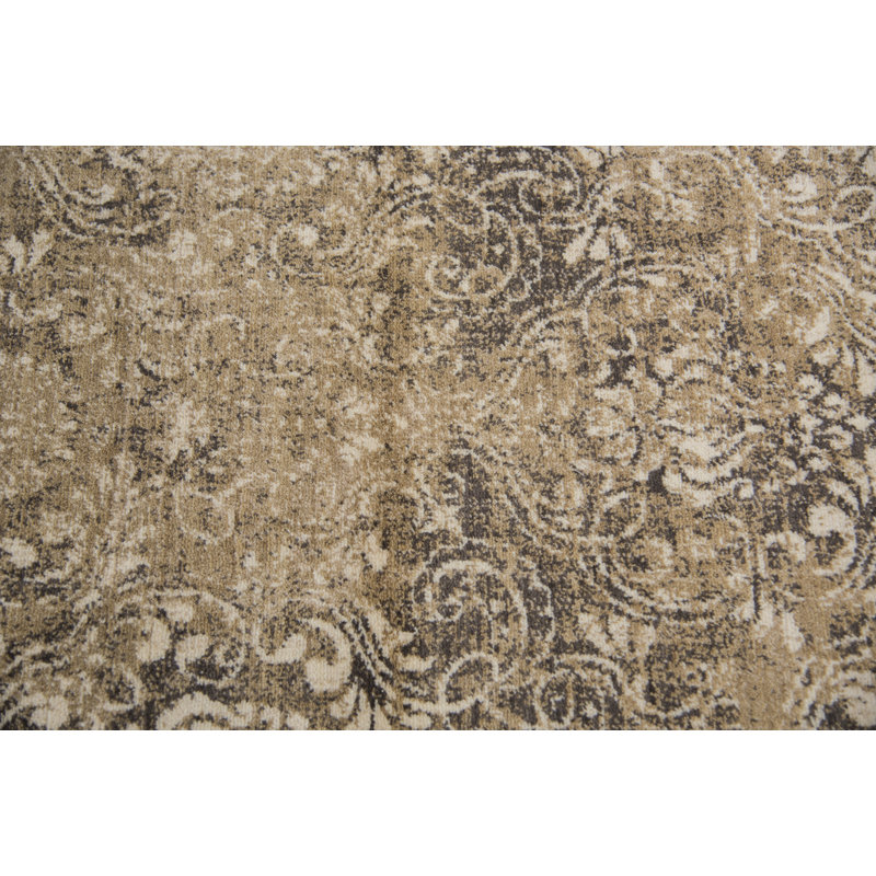 Thora Wool Floral Indoor Rug, Rectangle 8' X 10'