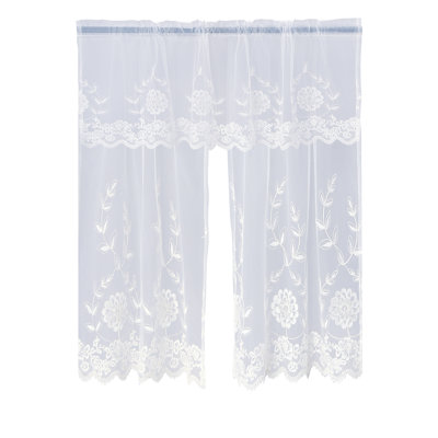 Sepulveda Floral Kitchen Curtain
