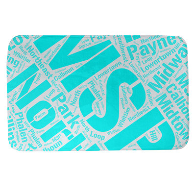 Minneapolis Memory Foam Non-Slip Bath Rug