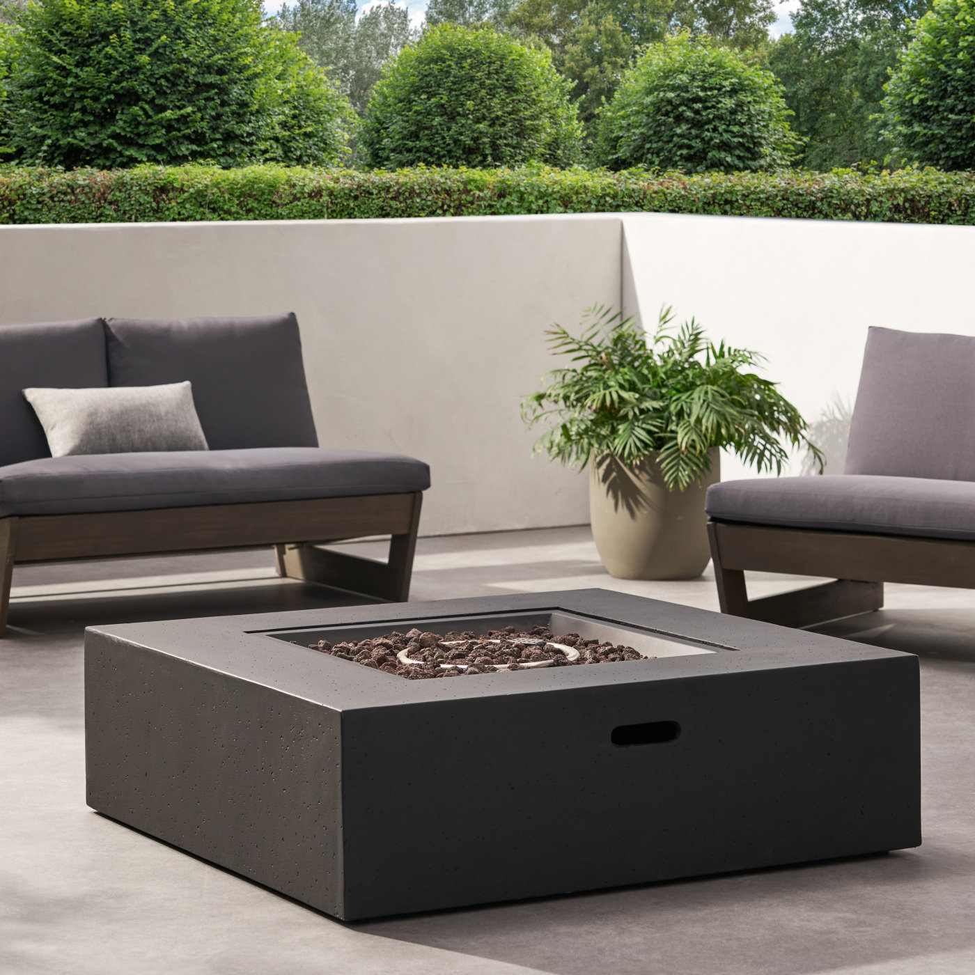 Latitude Run® 50 000 BTU SQUARE MGO FIRE TABLE TANK OUTSIDE - Wayfair ...