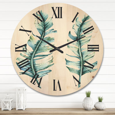 Solid Wood Wall Clock