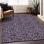 Tapis aubergine de qualité supérieure lavable à la machine Adamski-2142547721