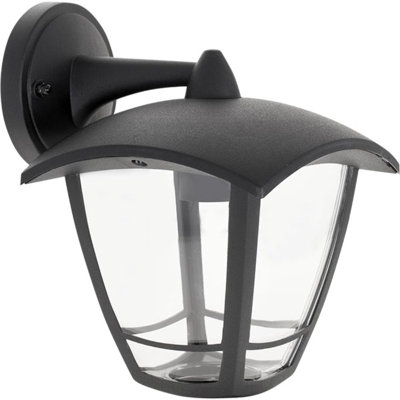 Sacremento Black Outdoor Wall Lantern