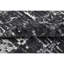 Tapis gris anthracite / ivoire noué à la main de haute qualité-73356940