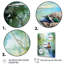 Duck Pond Reflections III - Art mural animal de canard-1188946989-1188946990