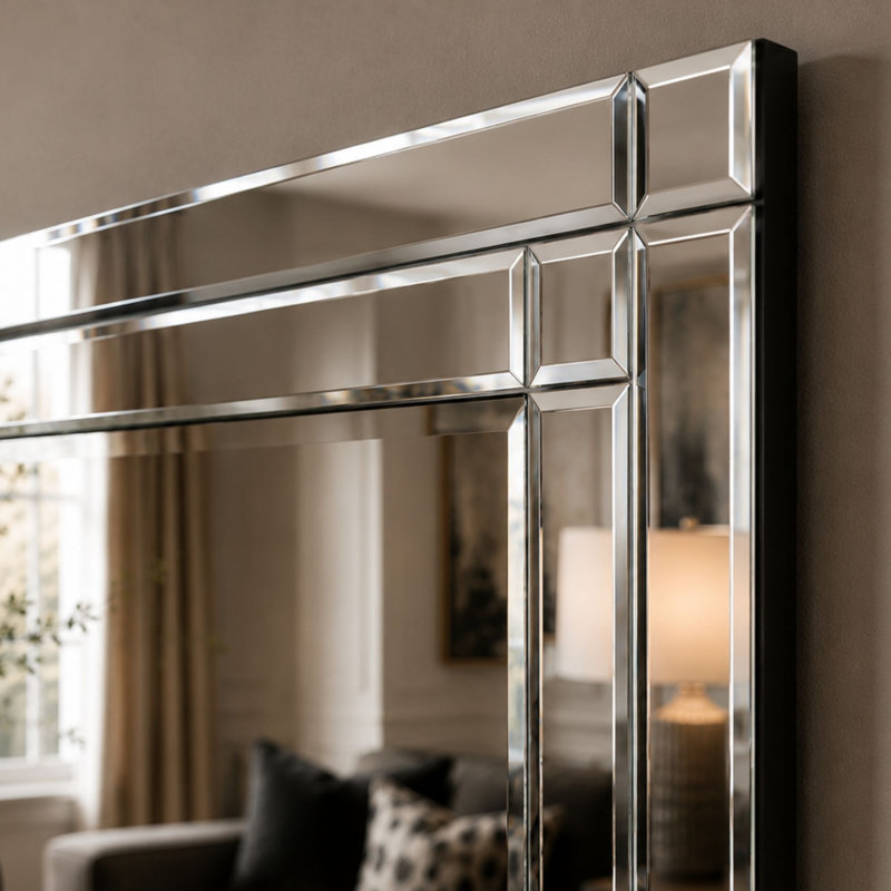 Mackenzie Rectangle Mirror, 61cm H x 91.44cm W