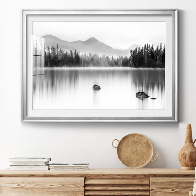 Mountain Reflection - Photographie avec cadre photo