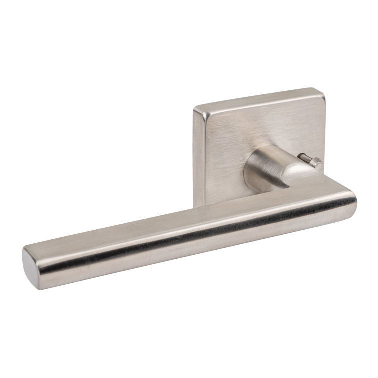 Masna Privacy Door Lever with Square Rosette