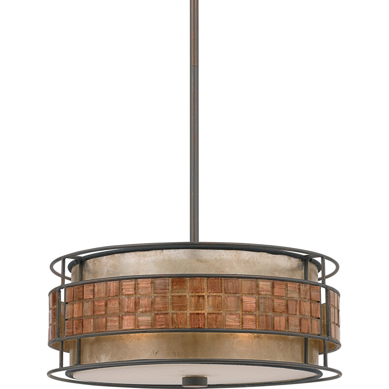 Bashir 3 - Light Pendant, 6.5" H x 16" W x 16" D