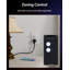 Prise de courant standard Lumary, prise murale intelligente avec Alexa Google Home certifié ETL FCC WiFi 2,4G avec vis (paquet de 2)-130452246