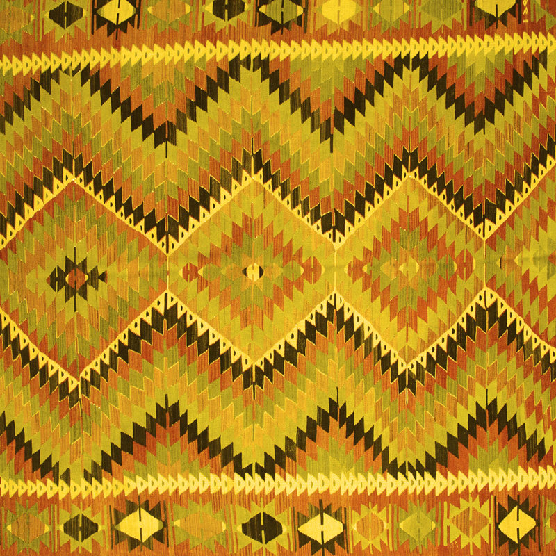 Latoyra Washable Southwestern Indoor Rug, Square 5'