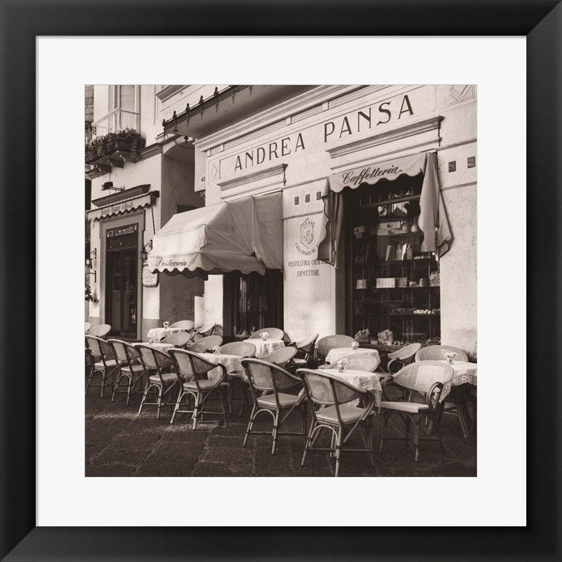 Andrea Pansa, Amalfi par Alan Blaustein, art mural encadré par Alan Blaustein