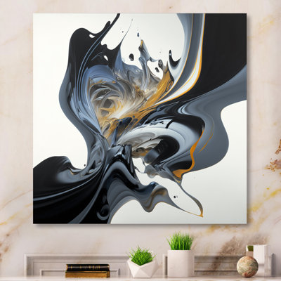 Hechavarria Abstract Wall Decor on Metal