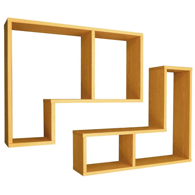 5 Piece Accent Shelf, Beech