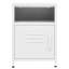 Bren 35cm W Steel Bedside Table-1356500778-1392320879