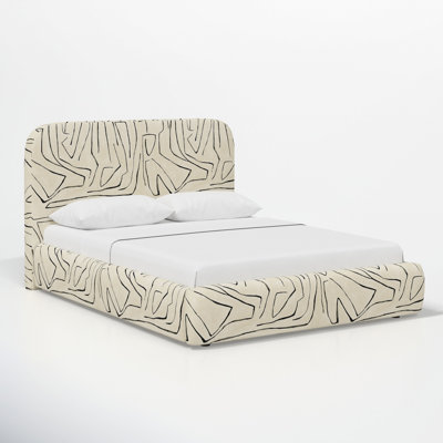 Linen Upholstered Bed