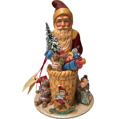 Schaller Christmas Santa Claus and Presents Figurine