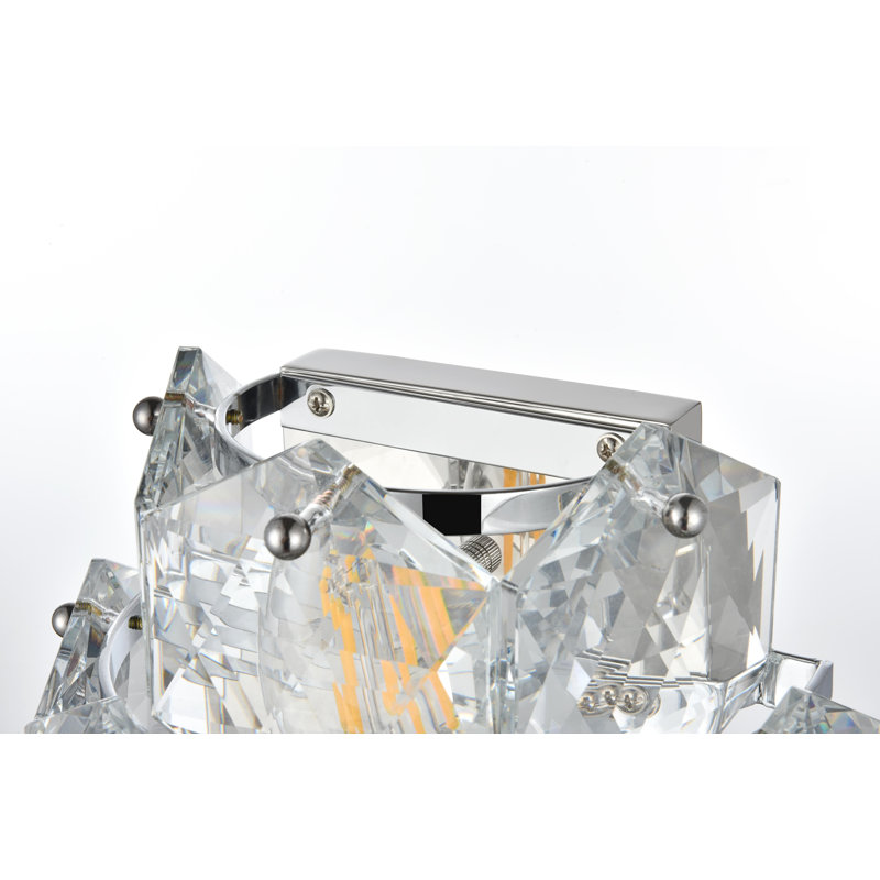 Cinda 18 inch Wall Sconce , Chrome