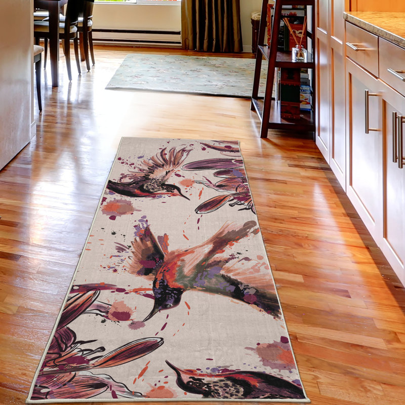 Tapis décoratif Kayedence Hummingbird