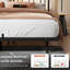 Manufactured Wood, Metal Shelves Bed-2488130