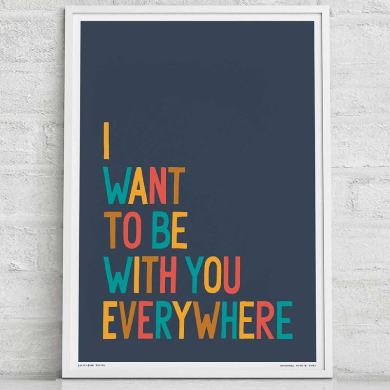 Single Picture Frame Print