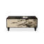 Table basse rectangulaire en bois massif 47,24 po