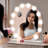 Abida Round Floor Mirror