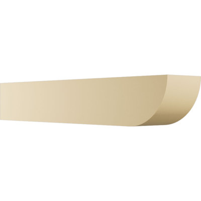 6"W x 6"H x 36"L Standard Durham Signature Urethane Rafter Tail, Primed Tan